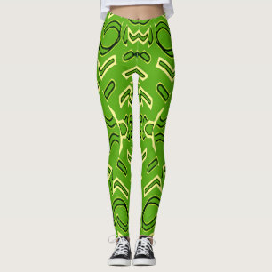 Multifärgaden "Ratti_Kreativ_Arts" L Leggings