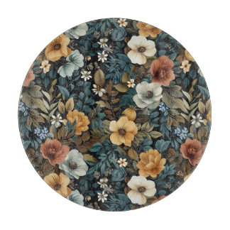 Multifärgadens blommigt som upprepar mönster