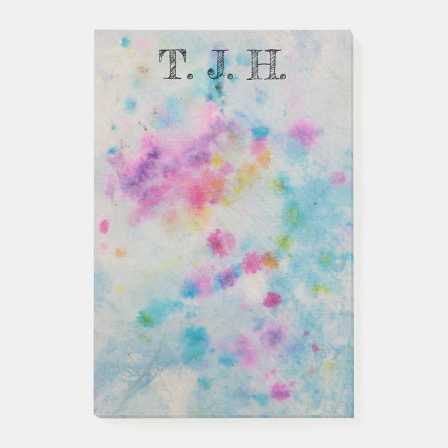 Multifärgadens färgplatta post-it block (Framsida)