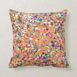 Multifärgadgrusglitter #3 kudde