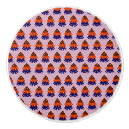 Multifärgat Julgran - keramiskt knopp