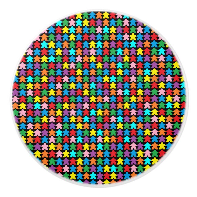 Multifärgat kött knopp (Framsidan)