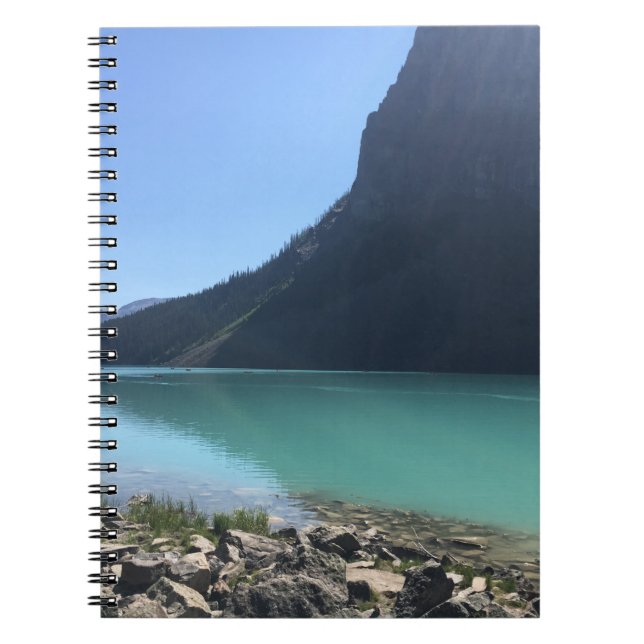 MULTIFLORADE KANOER SOM FLYTTAS I DOCK I SJÖ ANTECKNINGSBOK (Framsidan)