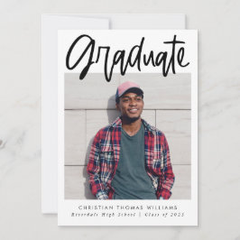 Multifoto för Student Modern Script Studenten Meddelande