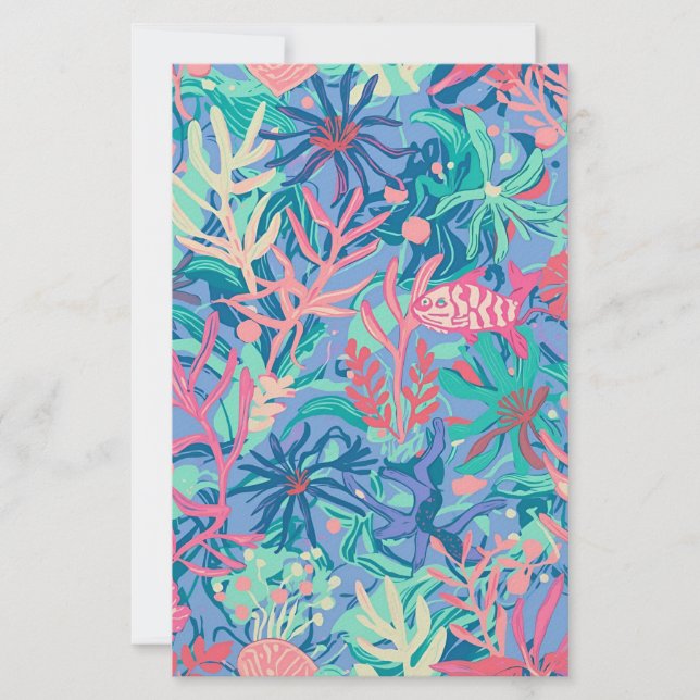 Multifunktionellt skrivpapper med stilrent formspr brevpapper (Framsida)