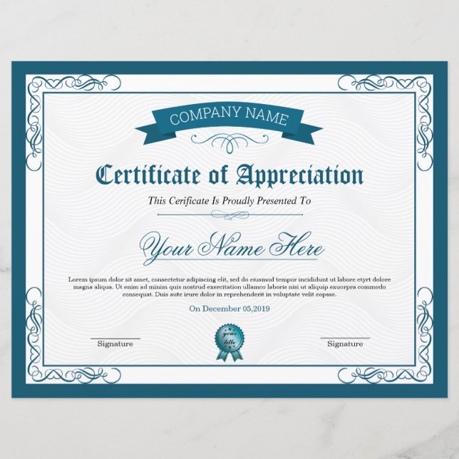 Multifunktionscertifikat (Framsida)