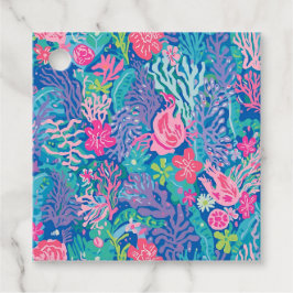 Multifunktionsetiketter i snygg grafik gåvor etiketter