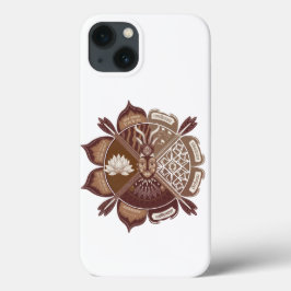Multikulturell enhet iphone case - Kulturfusion