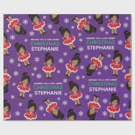 Multikulturell juldansare presentpapper