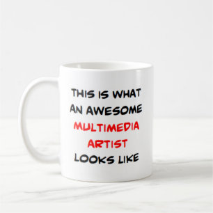 multimedieartist, fantastisk kaffemugg