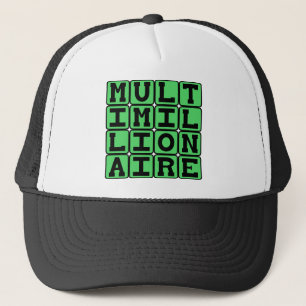Multimiljonär, dela med sig av rikedom keps