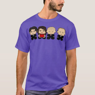 Multinational Side Öga POLITICOBOT Leksak Robot T Shirt