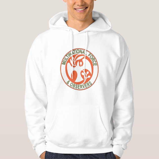 Multinationell styrka och observatörer hoodie (Framsida)
