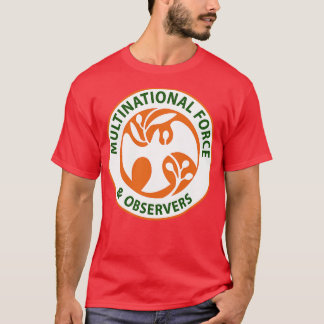 Multinationella och observatörer MFO Insignia X T Shirt