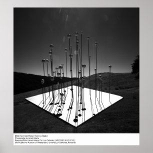 Multiparametermodell, hastings, av Ansel Adams Poster