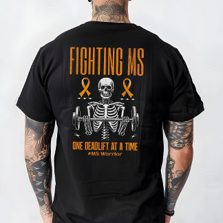 Multipel Skleros Krigare, Dödlift present, träning T Shirt