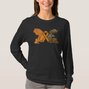 Multipel Skleros Medvetenhet MS Krigare Jag Gör  T Shirt