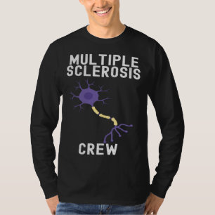 Multipel Skleros Medvetenhet Söta Citat Familj T Shirt