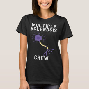 Multipel Skleros Medvetenhet Söta Citat Familj T Shirt