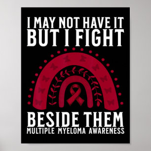Multipelt Myelom Medvetenhet Stöd Blodcancer Medve Poster