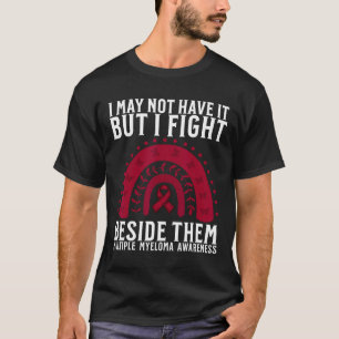 Multipelt Myelom Medvetenhet Stöd Blodcancer Medve T Shirt