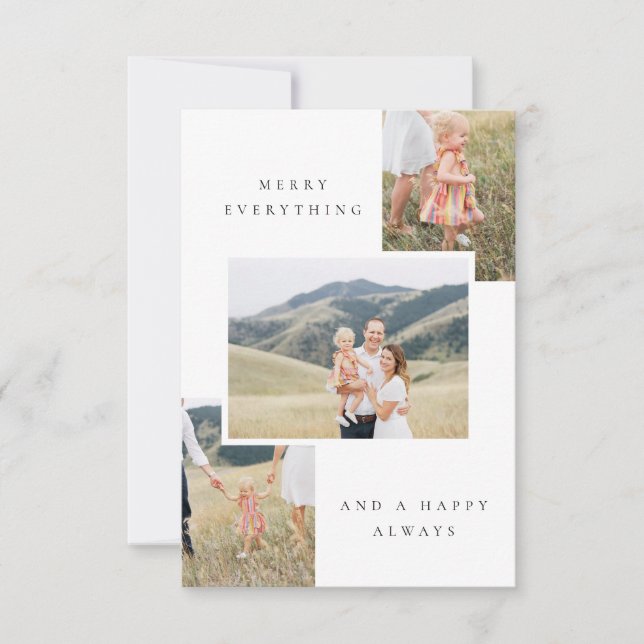 MULTIPHOTO-HELGDAG TACK KORT (Framsida)