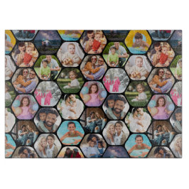 Multipla foto Collage Simple Modern Hexagon Mönste