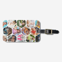 Multipla foto Collage Simple Modern Hexagon Mönste