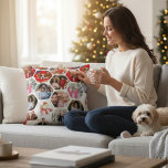 Multipla foto Collage Simple Modern Hexagon Mönste Kudde<br><div class="desc">Multi Photo Collage Simple Modern Hexagon Mönster Dekorativ kudde har en fotosamling av dina favoritfoton i en hexagonform. Perfekt för födelsedag,  jul,  Mors dag,  Fars dag,  morföräldrar,  bror,  syster,  bästa vän med mera. Designad av ©Evco Helgdagars www.zazzle.com/store/evcoholidays</div>