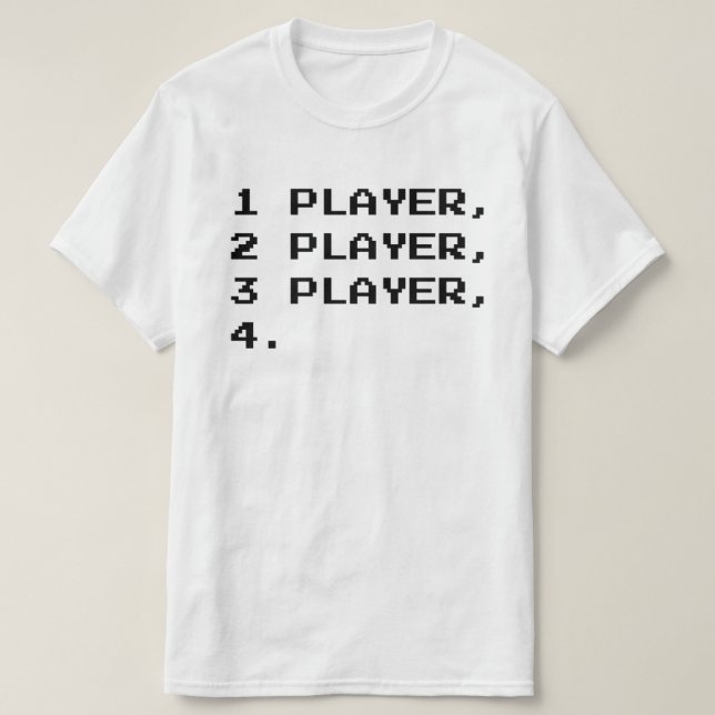 MULTIPLAYER TEE SHIRT (Design framsida)