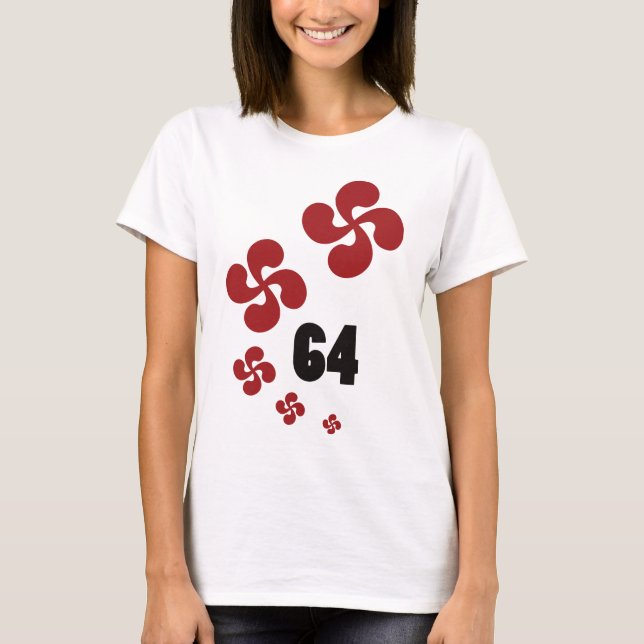 Multiple croix64.ai tee shirt (Framsida)