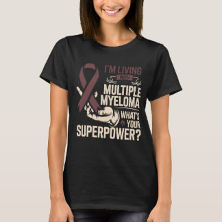 Multiple Myeloma Awareness Myeloma Superpower T Shirt