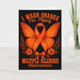 Multiple Sclerosis Ms Awareness I Wear Orange For  Kort