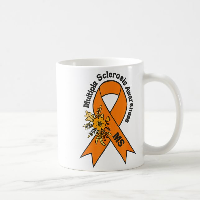 Multiple Sclerosis Ms Awareness Multiple Sclerosis Kaffemugg (Höger)