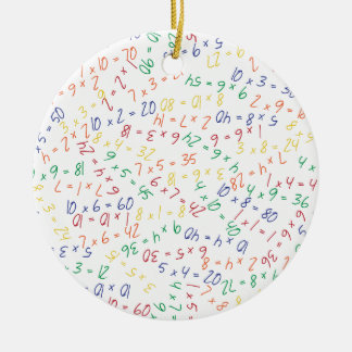 Multiplicera Många Julgransprydnad Keramik