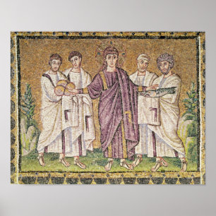 Multiplikation av bröd och fiske poster