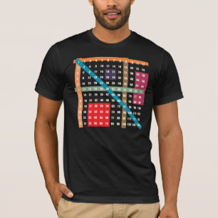 Multiplikation/tidbord T Shirt