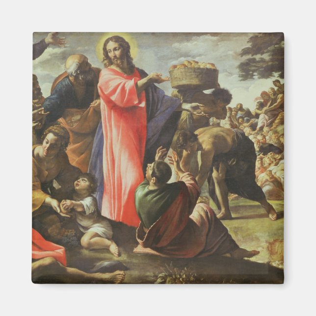 Multiplikationen av pålorna och fisket magnet (Framsidan)