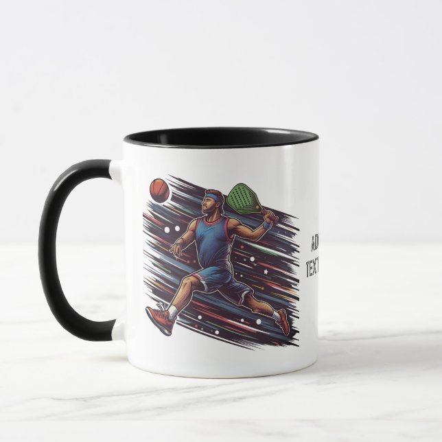 Multisport Pickleballer Basketboll Pickleball Mugg (Vänster)
