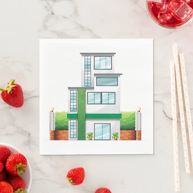 Multistorey House Pappersservett (Skapare uppladdad)