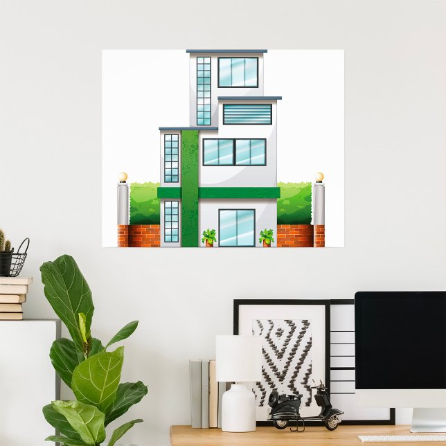 Multistorey House Poster (Skapare uppladdad)