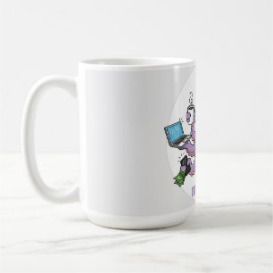 Multitasker – Rolig Kaotisk Bläckfisk Mörk Humor Kaffemugg