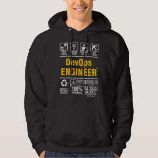 Multitasking Kaffe Reserälskare Stolt nördigt DevO Hoodie
