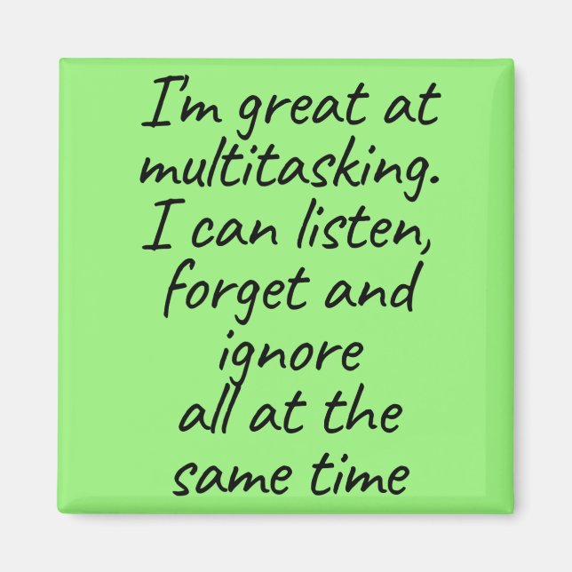 Multitasking Magnet (Framsidan)