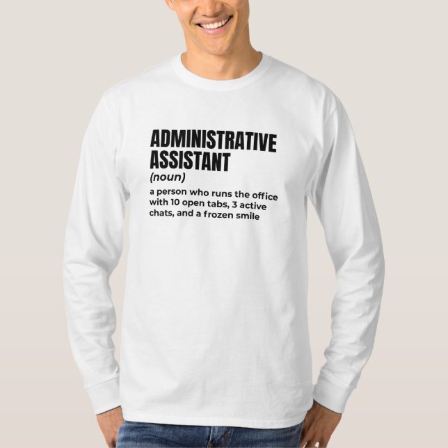 Multitasking Ninja: Admin T Shirt (Framsida)
