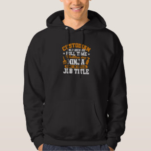 Multitasking Ninja är inte en jobbtitel på Skolanp Hoodie