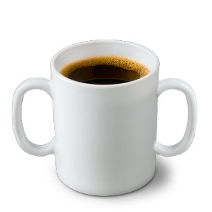 Multitaskingkaffe Kopp A 2-hanterad Kopp T Shirt