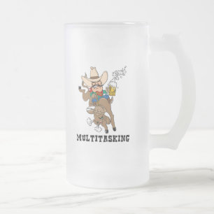 Multitaskingtjurryttare Frostat Ölglas