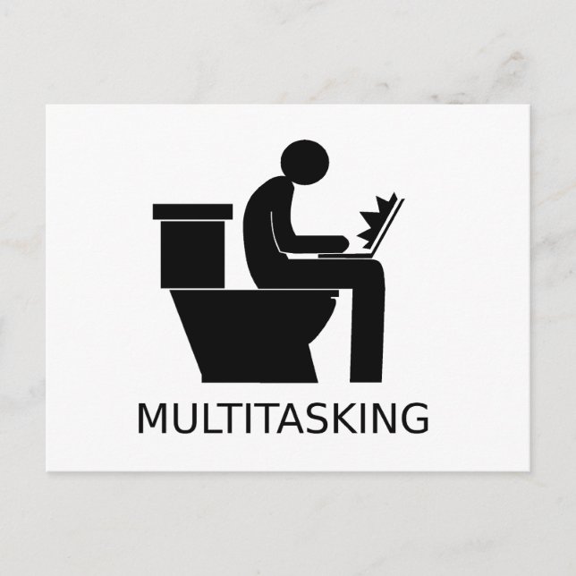 Multitaskingvykort Vykort (Framsida)