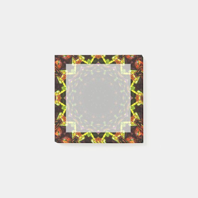 Multiverse PortalMandala Post-it Block (Framsida)